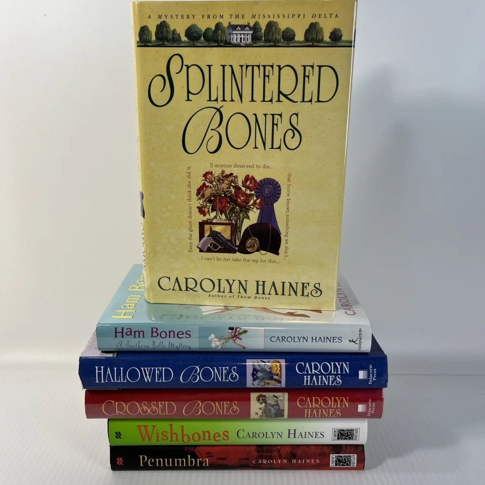 Carolyn Haines Book Lot Thriller Crime Cozy  Mystery Suspense Hardcover Southern